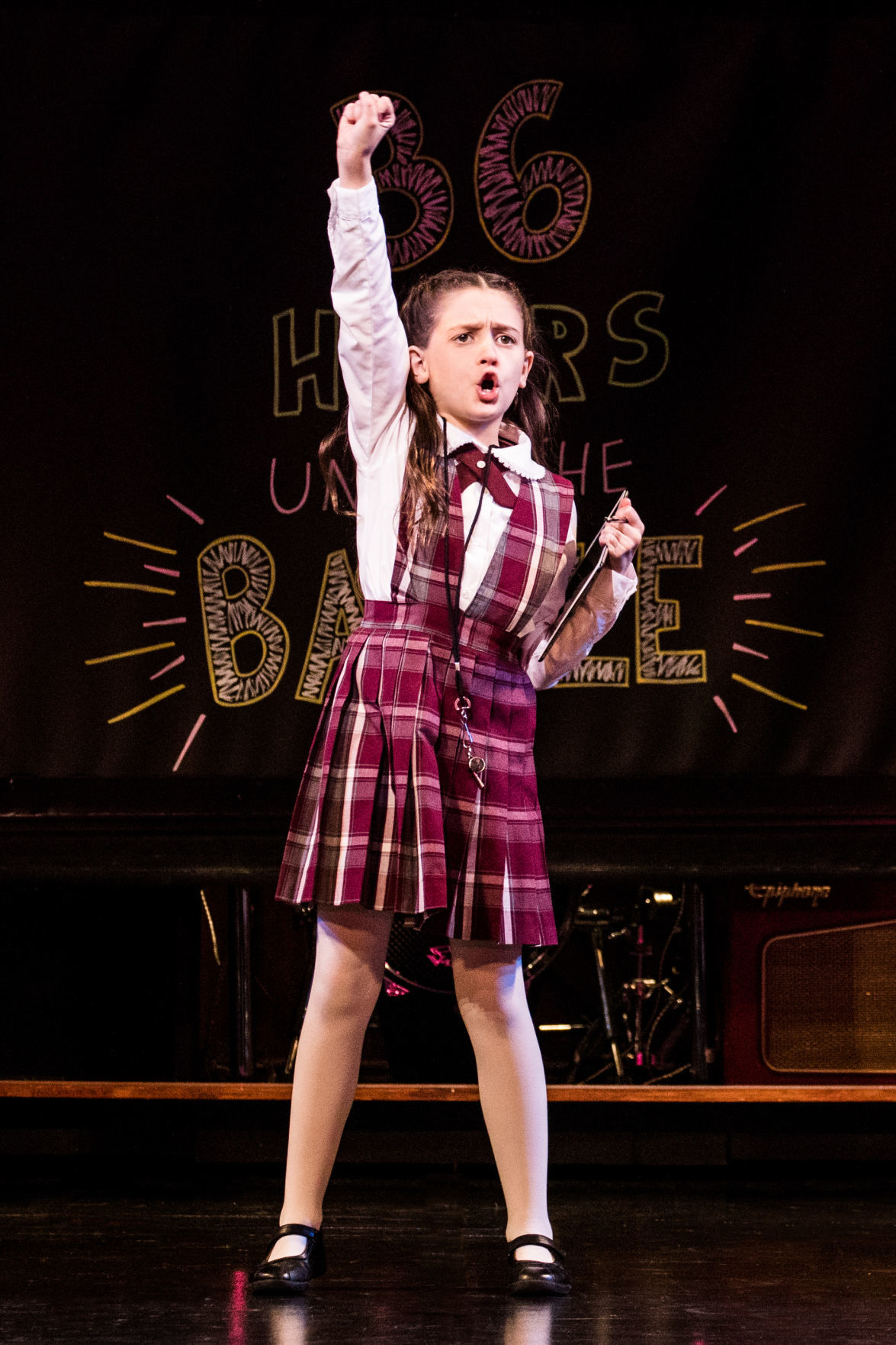 Sami Bray in the School of Rock Tour.
